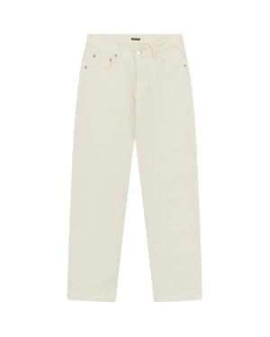 Woodbird Wbdoc twill pants 2416-116 off white