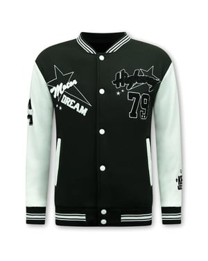 Local Fanatic Varsity vest baseball jas