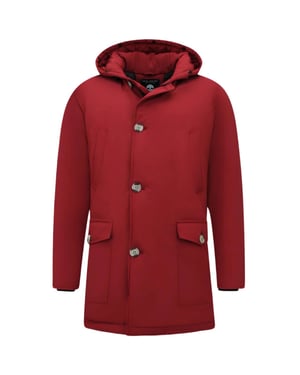 Enos Winterjas parka gewatteerd