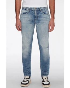 7 For All Mankind Slimmy tapered left hand crest light