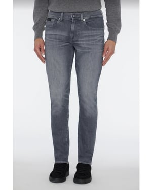 7 For All Mankind Slimmy tapered special edition stretch tek pristine