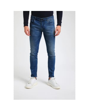 Gabbiano Pacific heren slim-fit jeans mid blue