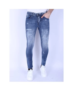 Local Fanatic Donker slim fit spijkerbroek 1097