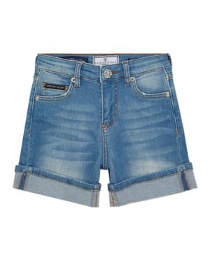 Manschett Denimshorts