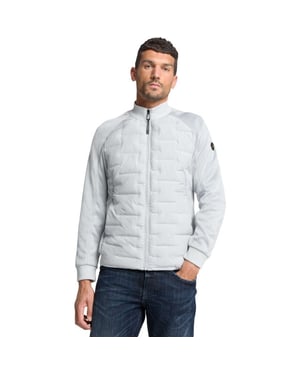 No Excess Jacket short fit sealed knitted mix chalk
