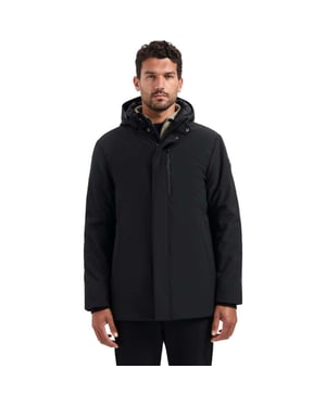 No Excess Jacket long soft shell black