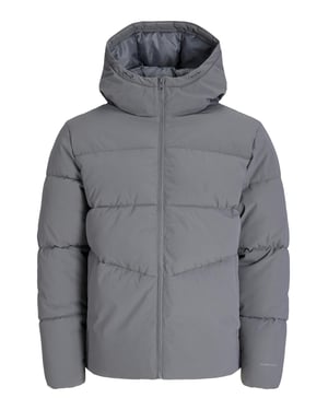 Jack & Jones Mens Puffer Jacket Full Zip Long Sleeve Windproof