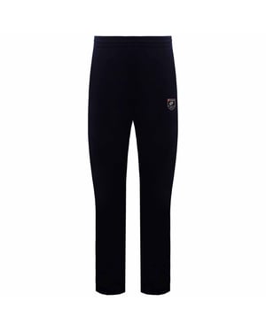 Lotton Contrast Cuffed Mens Dark Navy Track Pants
