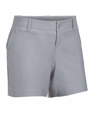 Under Armour Links 4inch Womens Grey Golf Shorts