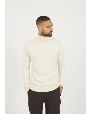Brave Soul Men's Turtle Roll Neck Knitted Jumper