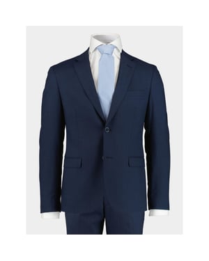 Bos Bright Blue Kostuum toulon suit drop 8 231028to12bo/290 navy