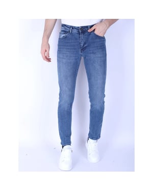 True Rise Jeans met rechte pijpen regular fit