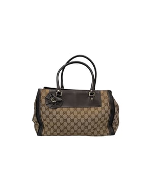 Gucci Trophy Tote GG Canvas