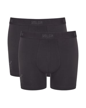 Sloggi Slg base short 2-pack 3828 charcoal