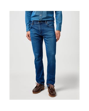 Wrangler Greensboro heren regular straight-fit jeans dandelon summer