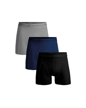 Muchachomalo Heren 3-pack light cotton