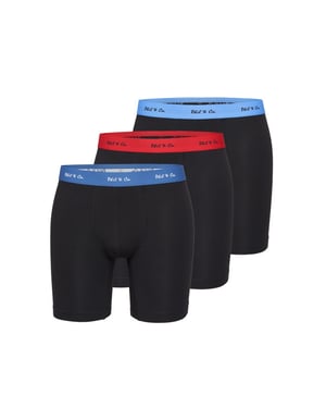 Phil & Co Boxershorts heren met lange pijpen boxer briefs 3-pack