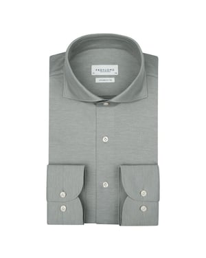 Profuomo Japanese knitted dress shirt