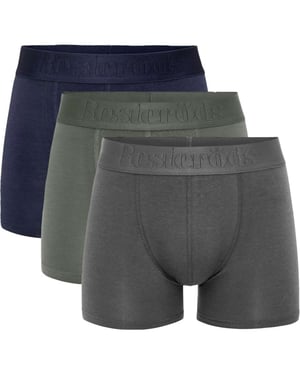 Resteröds Bambu 3 pack blue & grey & army green