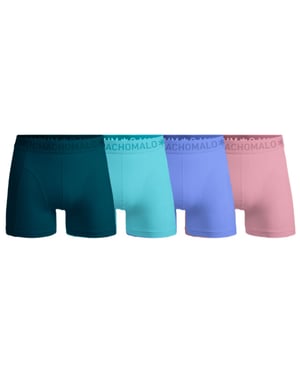 Muchachomalo Men 4-pack boxer shorts solid