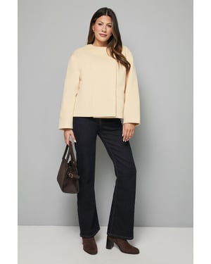 Short One Button Jacket