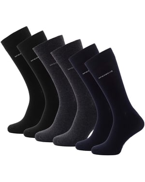 McGregor Crew sock mix 6-pack