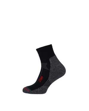 Stapp Techno unisex boston all season quarter werksokken 27405 donker 1-paar