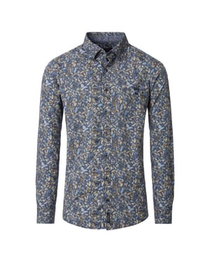 Casamoda Heren overhemd 454482700 100 blue