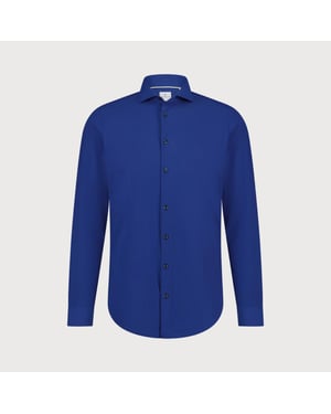 Blue Industry Lounge jersey overhemd |