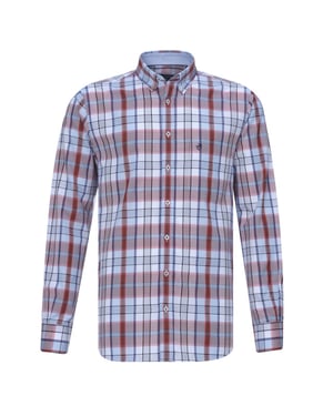 Campbell Casual overhemd met lange mouwen