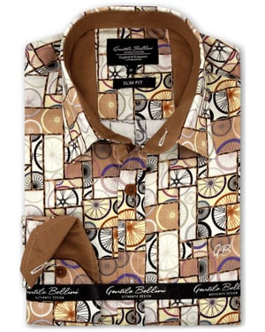 Tony Backer Met fietsen slim fit
