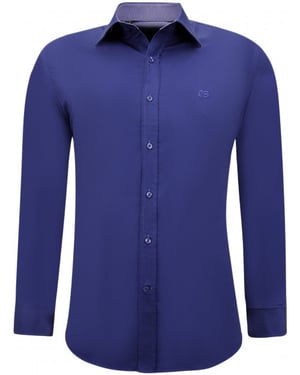 Gentile Bellini Nette getailleerde overhemden slim fit stretch