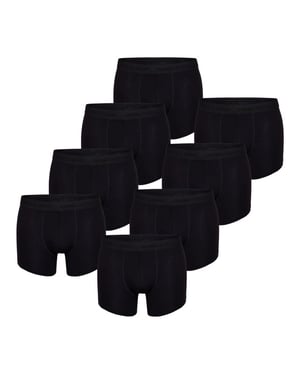 MG-1 Denim brøs. boxershorts heren 8-pack effen zwart #15