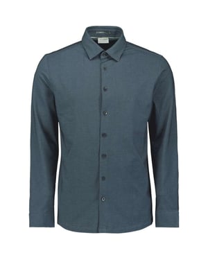 No Excess Shirt jersey washed blue