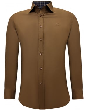 Gentile Bellini Zakelijke en business overhemden slim fit stretch