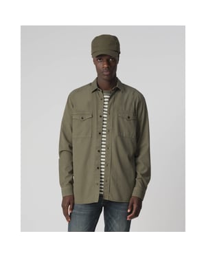 J.C. Rags Rhiley casual overhemd met lange mouwen