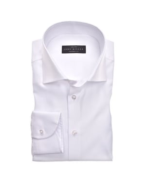 John Miller Tailored fit lange mouw overhemden 5333510-910
