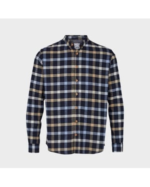 Kronstadt Check gr40 shirt ks3322 navy