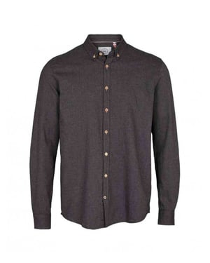Kronstadt Ks342 johan diego cotton shirt dark grey