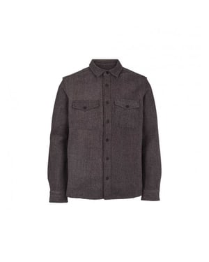 Kronstadt Overhemd kurt ks3224 charcoal