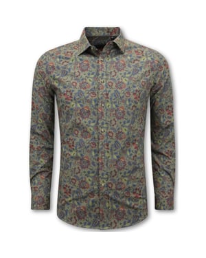 Local Fanatic Overhemden lange mouwen slim fit