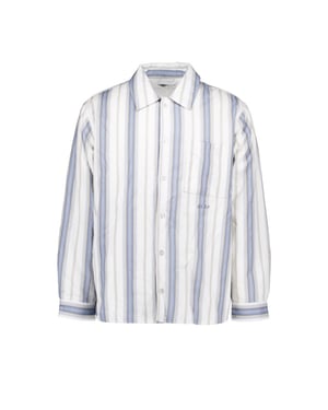 Olaf ØlÅf padded stripe overshirts m160509