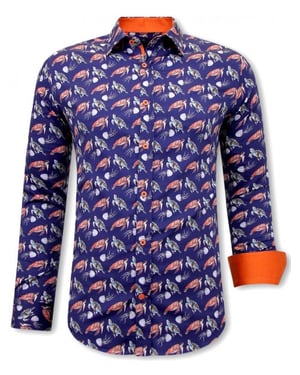 Tony Backer Satijnen schildpadprint