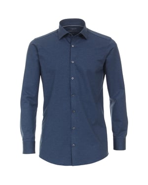 Venti Heren jersey overhemd 1263800 101 blue city