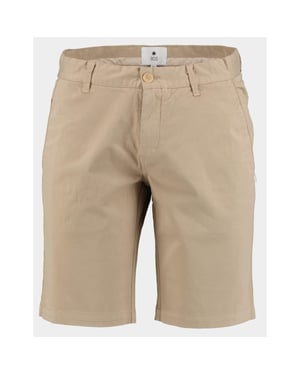 Bos Bright Blue Korte broek george chino short 24109ge01bo/820 sand