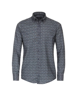 Casamoda Heren overhemd 434162900 100 blue