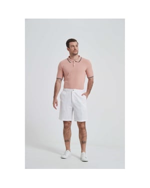 William de Faye Linnen shorts -