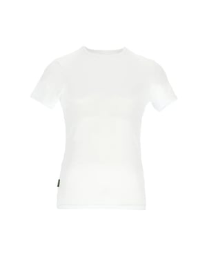Basset Dames/heren bamboe t-shirt ronde hals