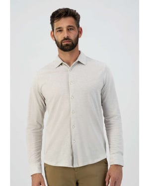 Dstrezzed Kirk shirt melange pique