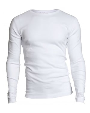 Garage Basis t-shirt ronde hals lange mouw semi bodyfit